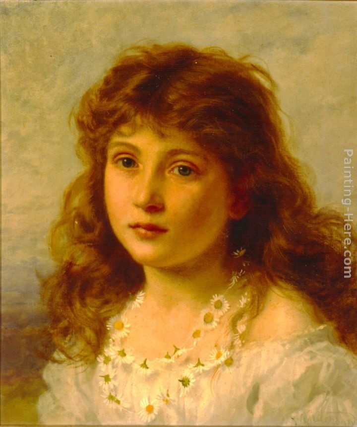 Sophie Gengembre Anderson Young Girl